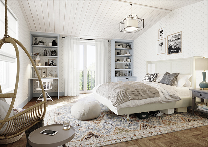 Sintra Voile, White Clarity - Made to Measure Curtains - Image 7